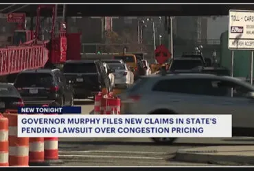 Governor Murphy adds new allegations to ongoing lawsuit against congestion toll