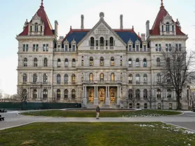 New York Governor Kathy Hochul's $252 billion budget plan includes a five-year extension of the millionaire tax.