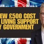 New £500 Cost of Living Support by Government