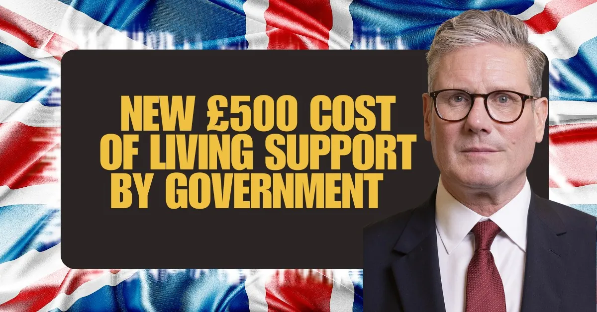 New £500 Cost of Living Support by Government