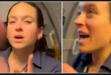 Video shows American Airlines passenger angrily confronting flight attendant over pro-Palestinian pin